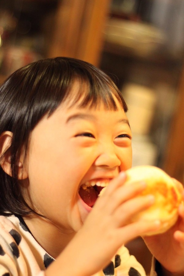 可愛い笑顔に癒されます