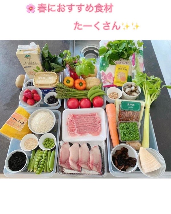 春の薬膳レッスンの材料です✨✨✨