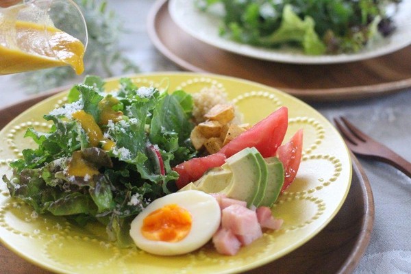 有機無農薬野菜たっぷりのサラダメニュー