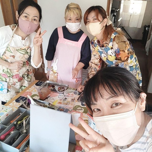 お話しながら楽しく作ります～♪