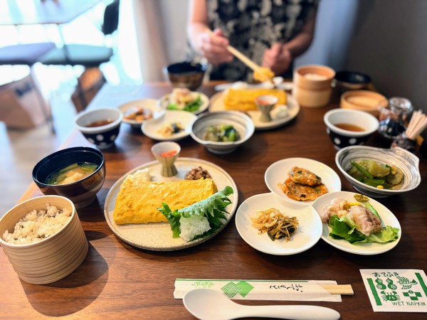 不定期でだし巻き定食屋の営業もしています。食べるだけもOK