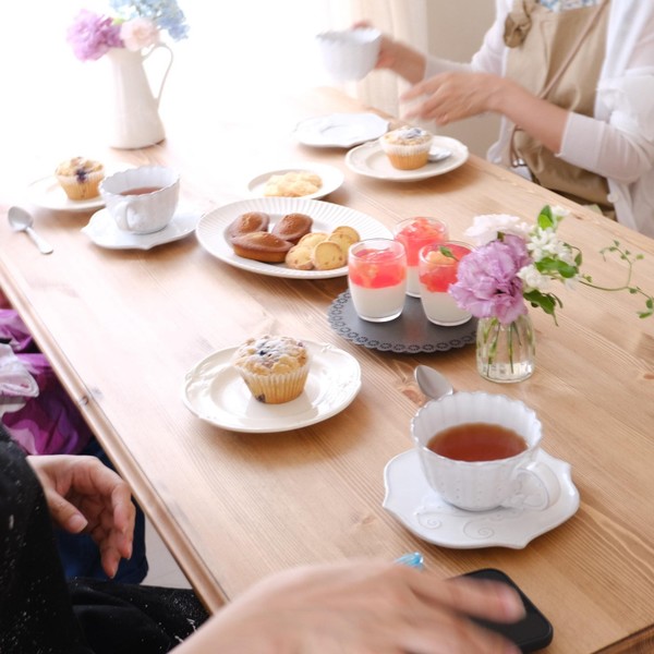 レッスン後は講師が作ったお菓子をご試食いただきます
