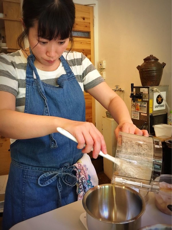 講師のデモンストレーション後から実習です。