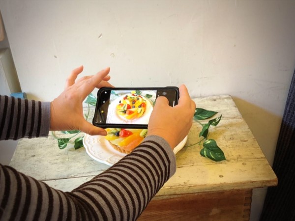 カフェならではのおしゃれな写真撮影が出来ます。
