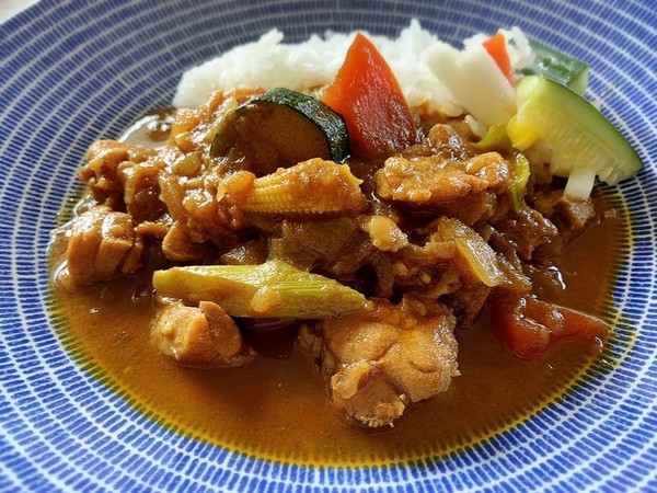 夏野菜のスパイスカレー