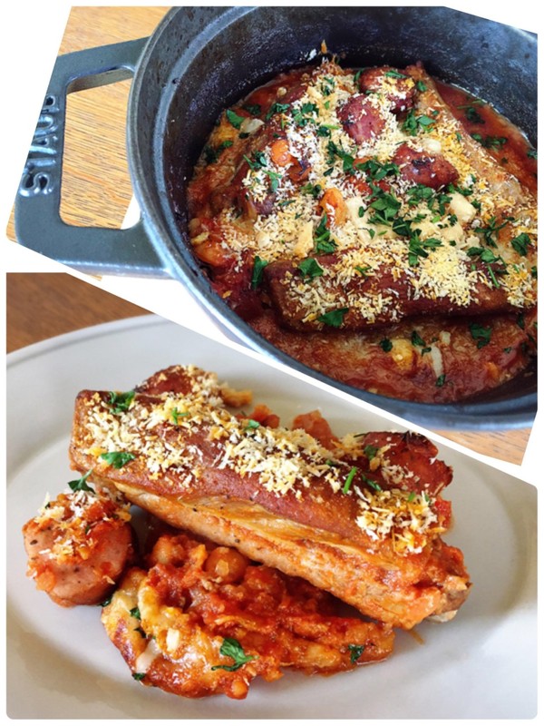 カスレ風スペアリブと白インゲン豆の煮込み