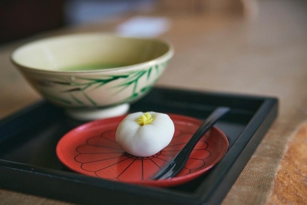 お抹茶と上生菓子