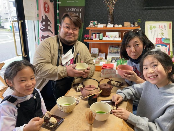 ご家族でお抹茶タイム