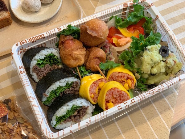 コラボレッスン♪
ピクニック弁当‼️