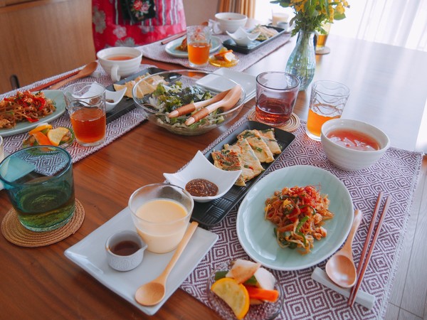 ハトムギを楽しむ韓国料理