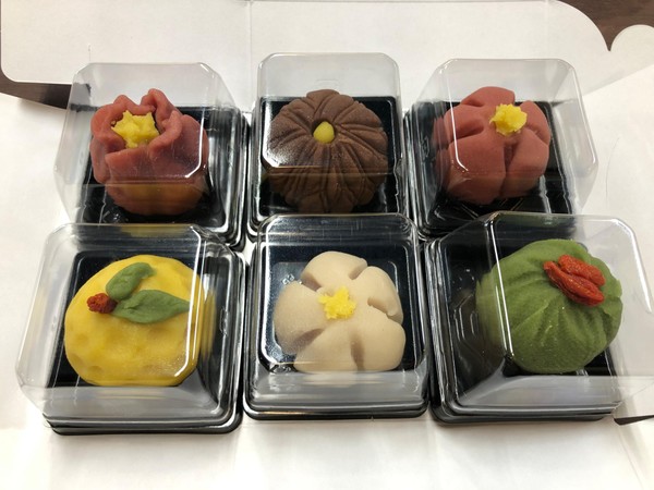 薬膳和菓子（練り切り）生徒さんの力作