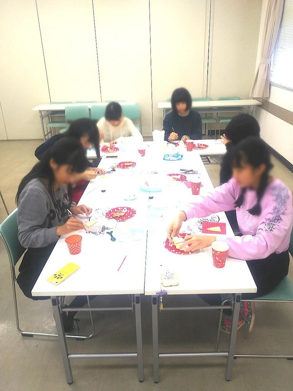 中学生のグループレッスン♪クリスマスのお菓子リクエスト