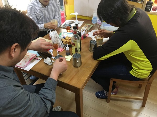 ３月は珍しく男性だけのレッスンの日がありました＾＾