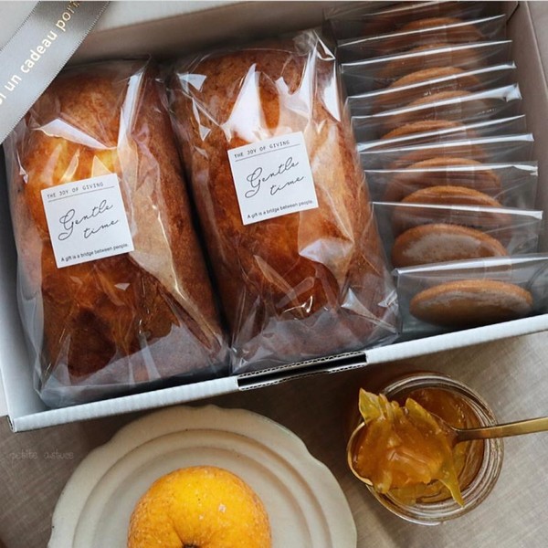 2023年1月　無農薬ゆず茶/ゆずの焼き菓子BOX