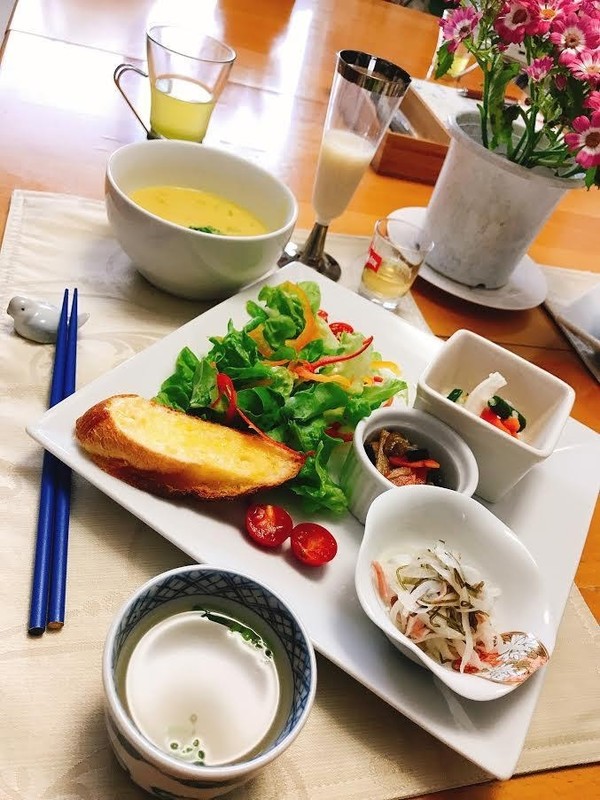 発酵食ランチをみんなで頂きます。