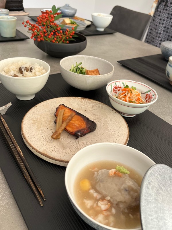 23-11 簡単　減塩　ヘルシー 秋和食　ぶりはおせちにも