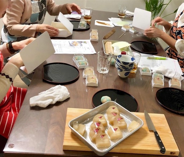 最後に和やかなティータイム