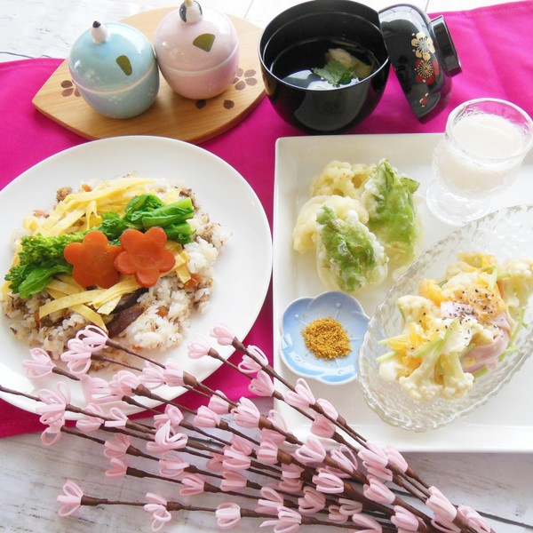 栄養満点！サバ缶をアレンジのちらし寿司ひな祭りレッスン♪