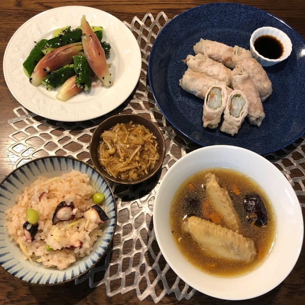 8月 夏の疲労回復料理