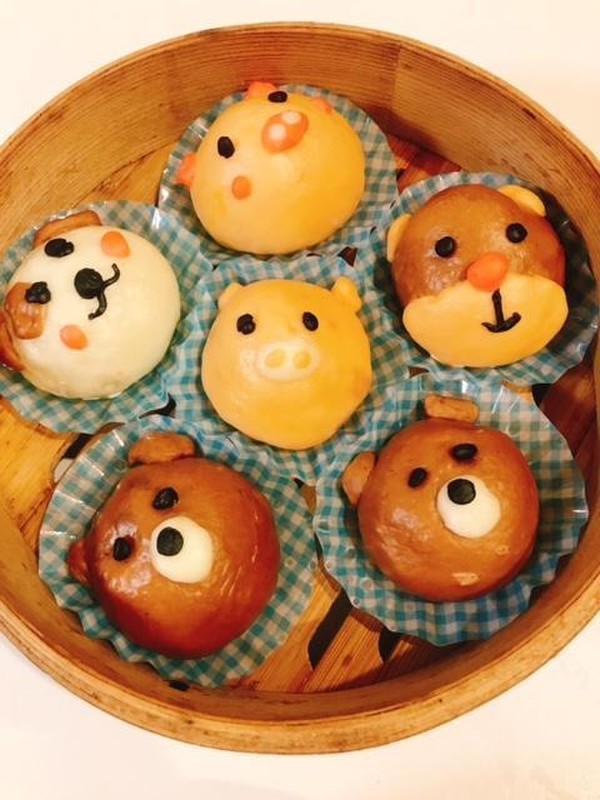 動物饅頭（イースト）
