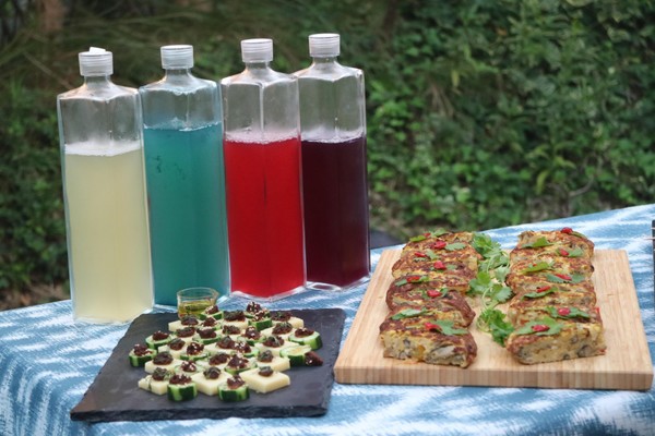 ガーデンパーティーでお出ししたKombucha