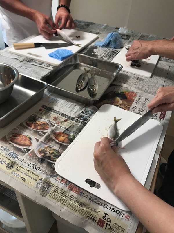 お魚をさばくレッスン！