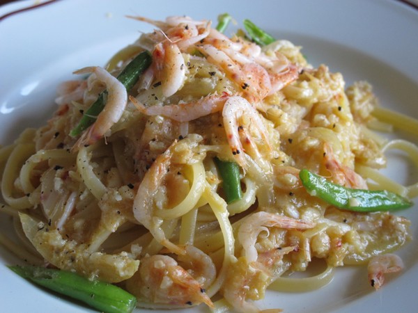 桜エビのパスタ