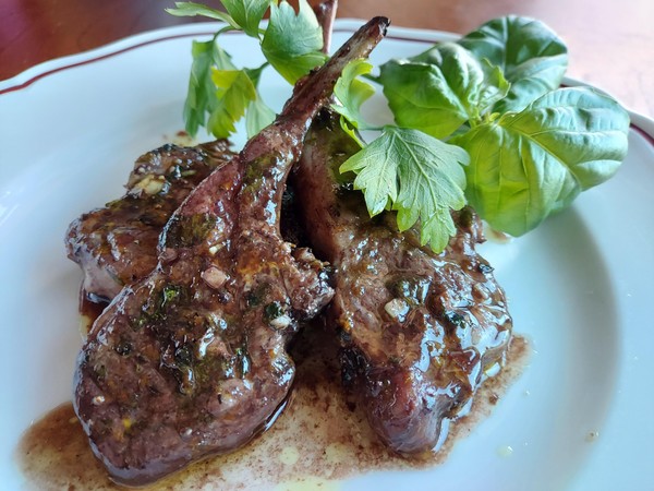 ラム肉のマリネオーブン焼き