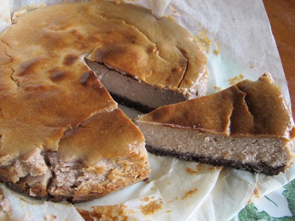 栗のチーズケーキ