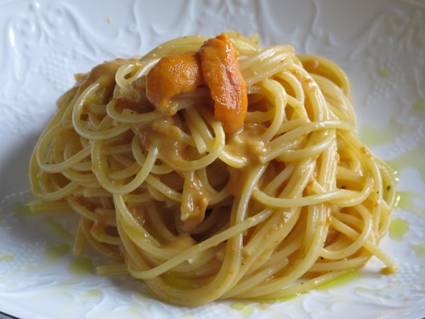 ウニのパスタ