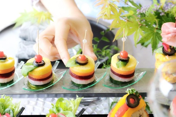 食べる宝石フィンガーフードのおもてなし料理教室