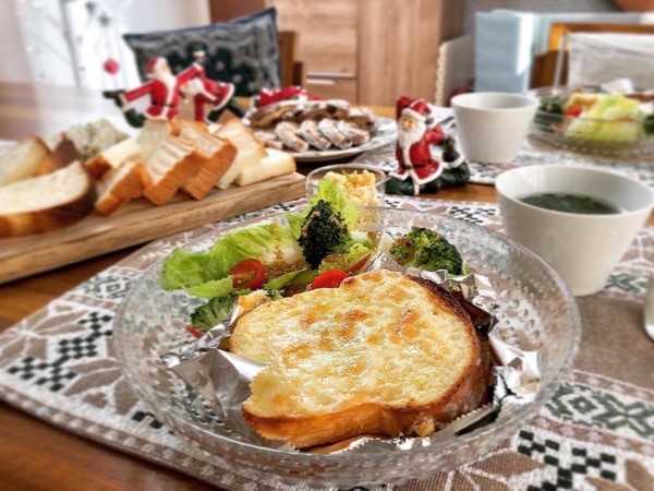 山食パンレッスンでの　クロックムッシュランチ