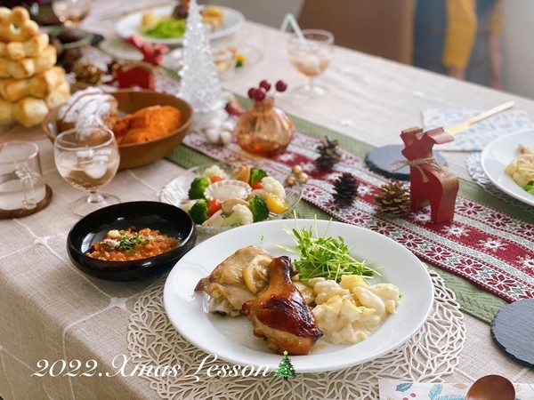 2022．《きのこ麹でクリスマスLesson》