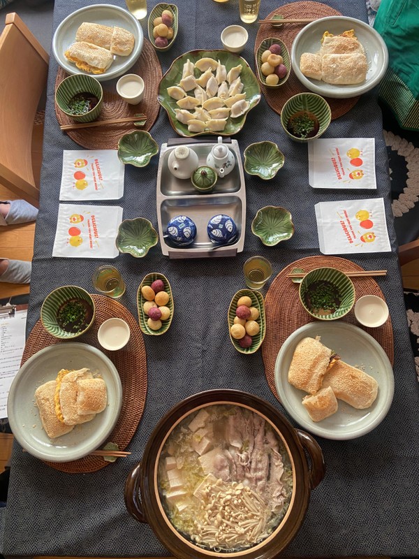 シリーズ16    もちもち杏仁豆腐がデザート
