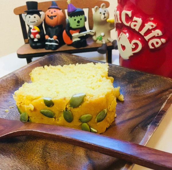 米粉のパンプキンケーキ