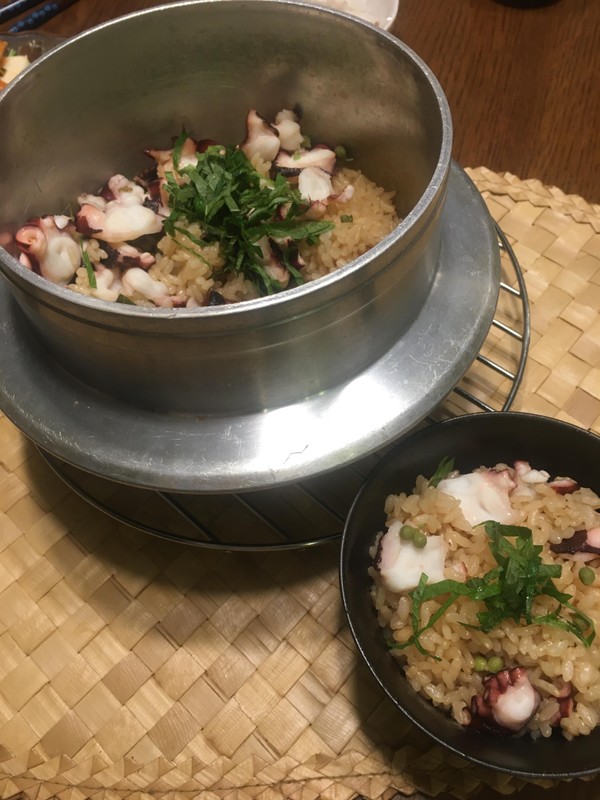 実山椒香るタコめし
