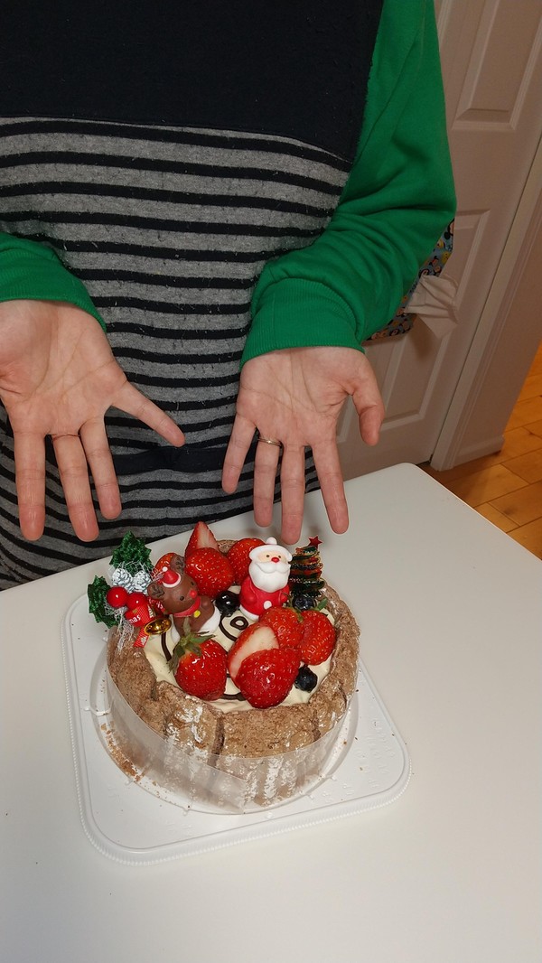 クリスマスのブッシュ・ド・ノエルです