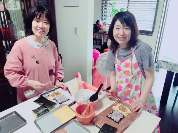 初めましての生徒さま同士意気投合!