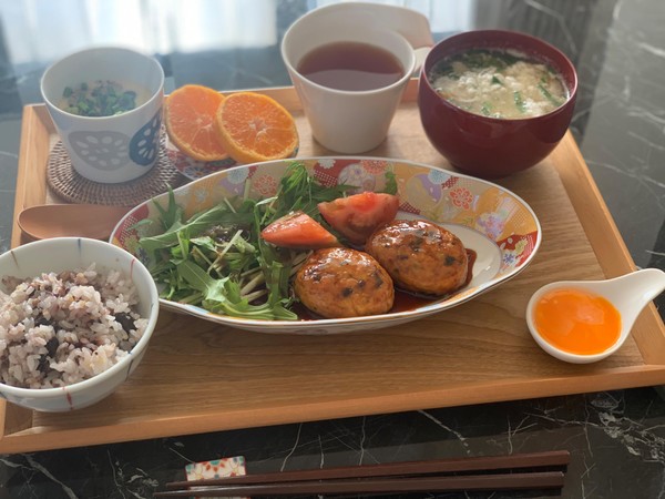 照り焼きつくねのレッスン（生徒様が作ったものです♪）