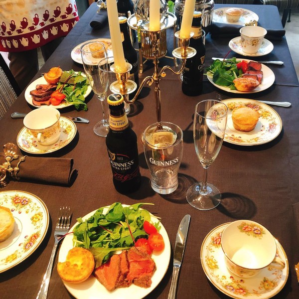 イギリス料理のハイティーレッスン🍽🥂🍻