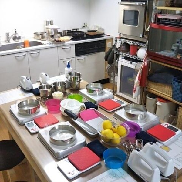 お菓子教室のお部屋の様子　
