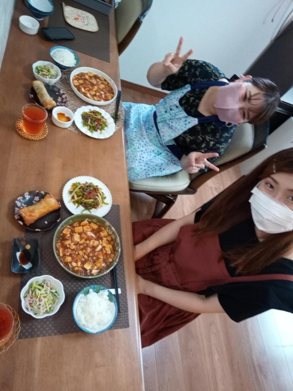 レッスン後試食できます。