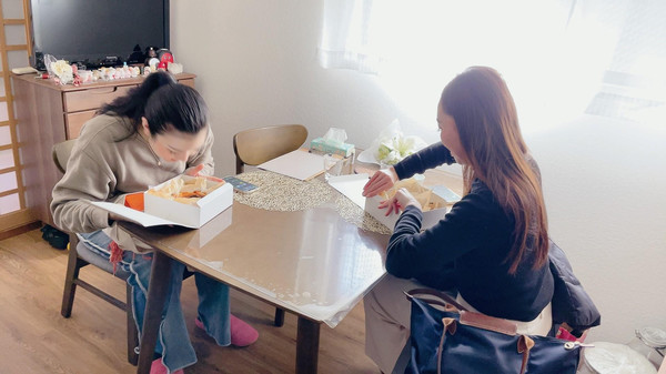 バスク風チーズケーキの完成！！