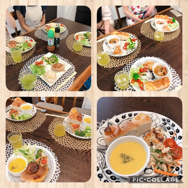 レッスン合間のランチタイム😊