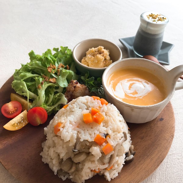 甘酒ゴマプリンが試食で好評でした♡