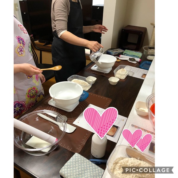 対面にならない様にレッスンしています