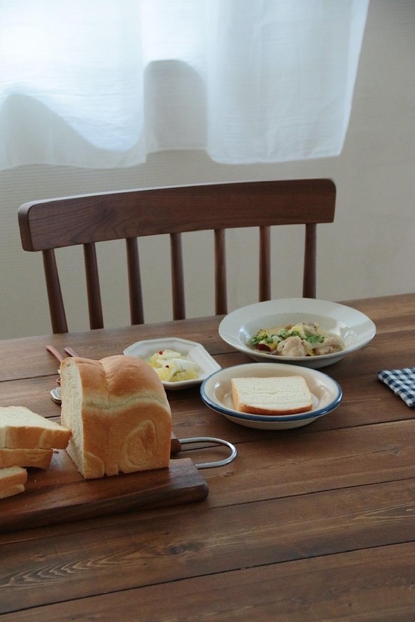 軽食は講師手作りのパンとスープが付きます。