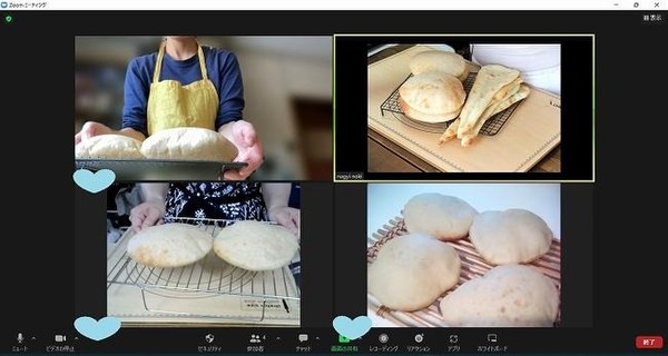 オーブンによって焼き方を変えて成功ピタパン＾＾