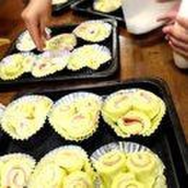 お母さんのパン教室の様子