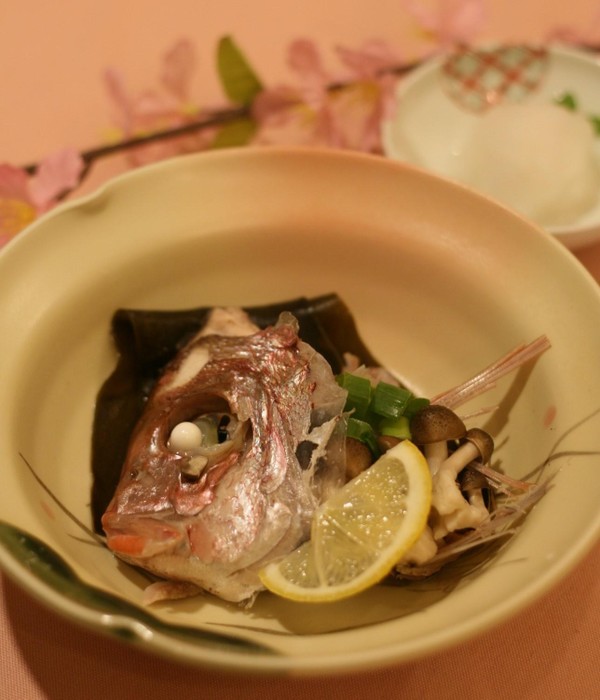 ２０２４年３月オンラインレッスン　鯛の骨蒸し
